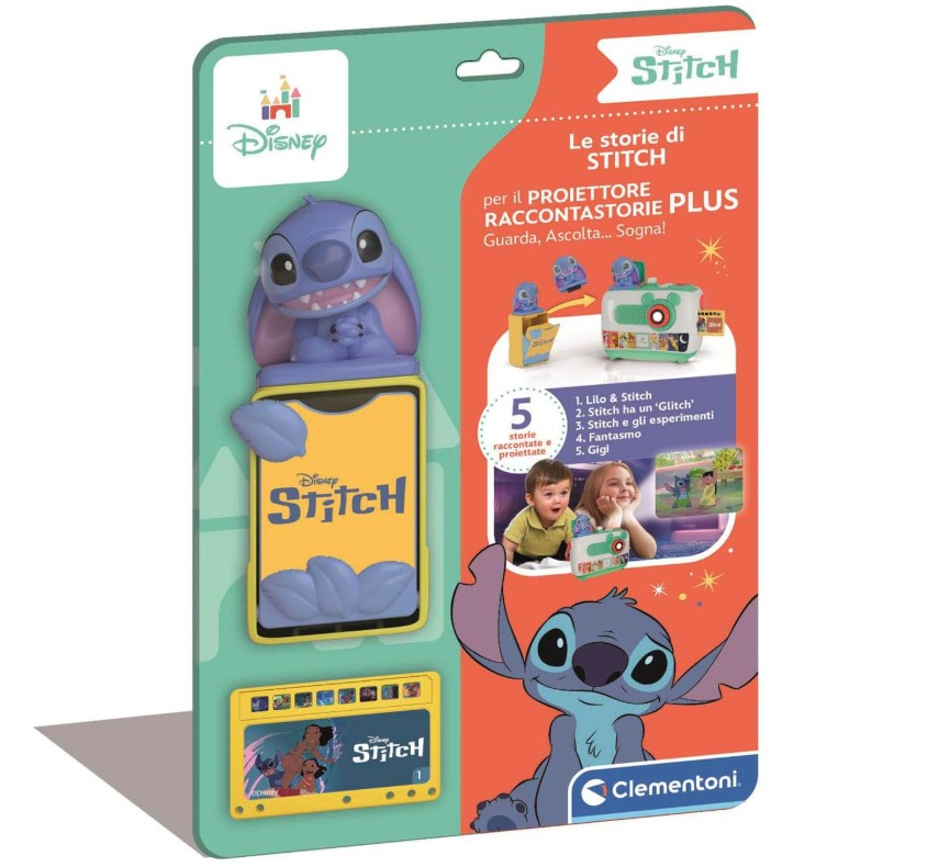 CLEMENTONI DISNEY - LE STORIE DI STITCH , Storie per proiettore disney